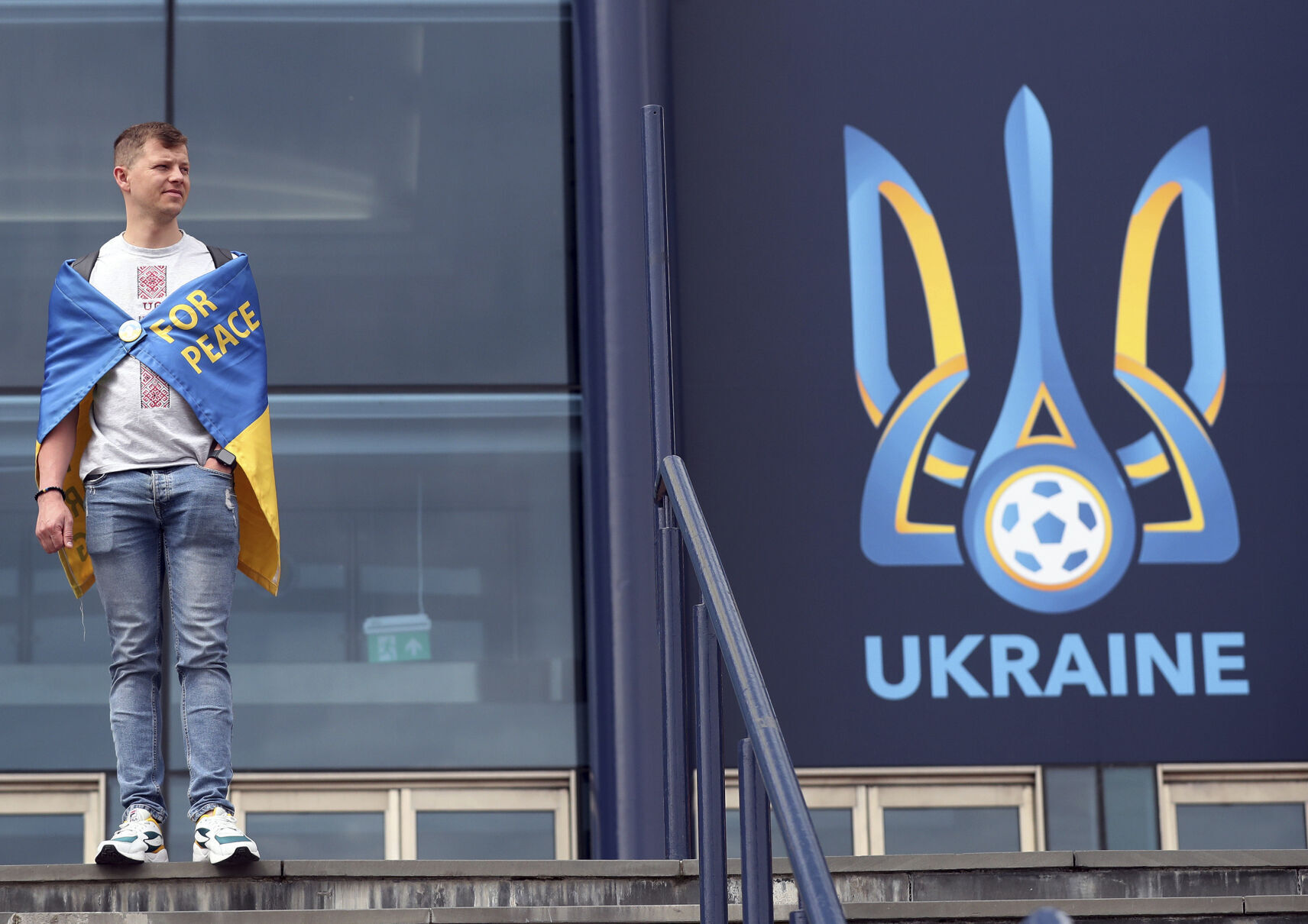 APTOPIX Britain Scotland Ukraine WCup 2022 Soccer